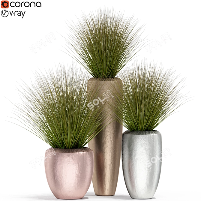 Exquisite 396 Plant Collection 3D model image 1