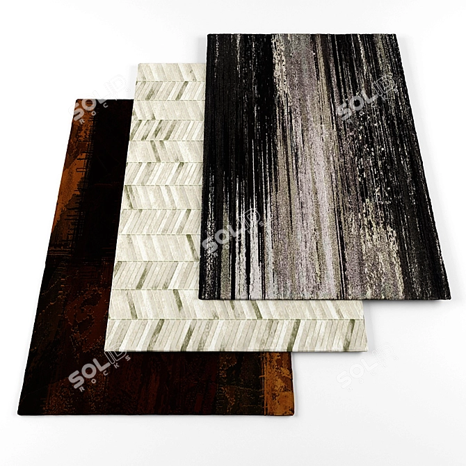 Luxury Carpet Collection 3D model image 1