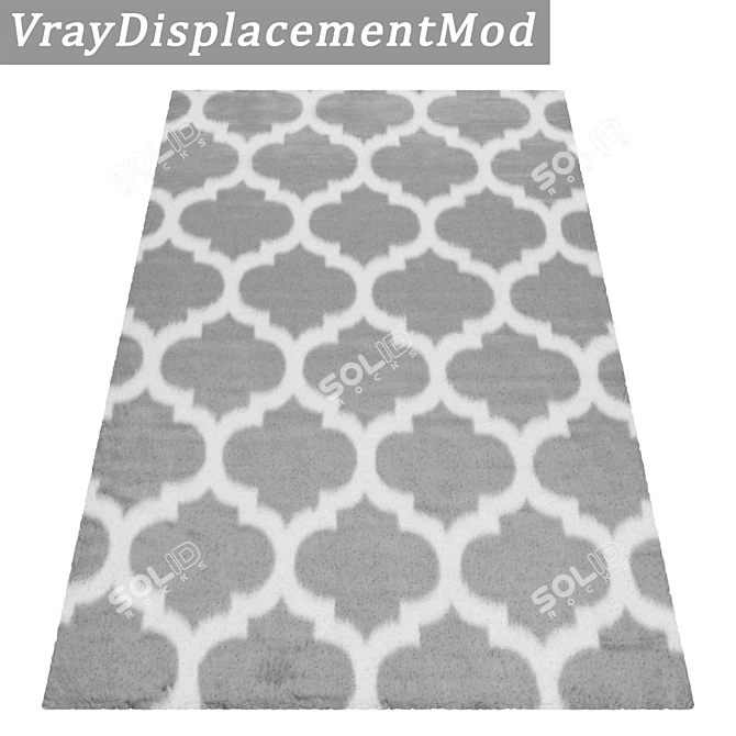 High Quality Carpets Set 1670 3D model image 3