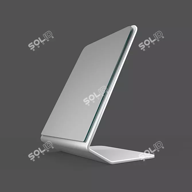 Modern Table Mirror Optic 3D model image 2