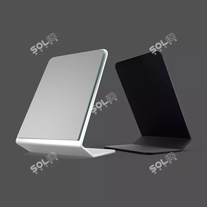 Modern Table Mirror Optic 3D model image 3