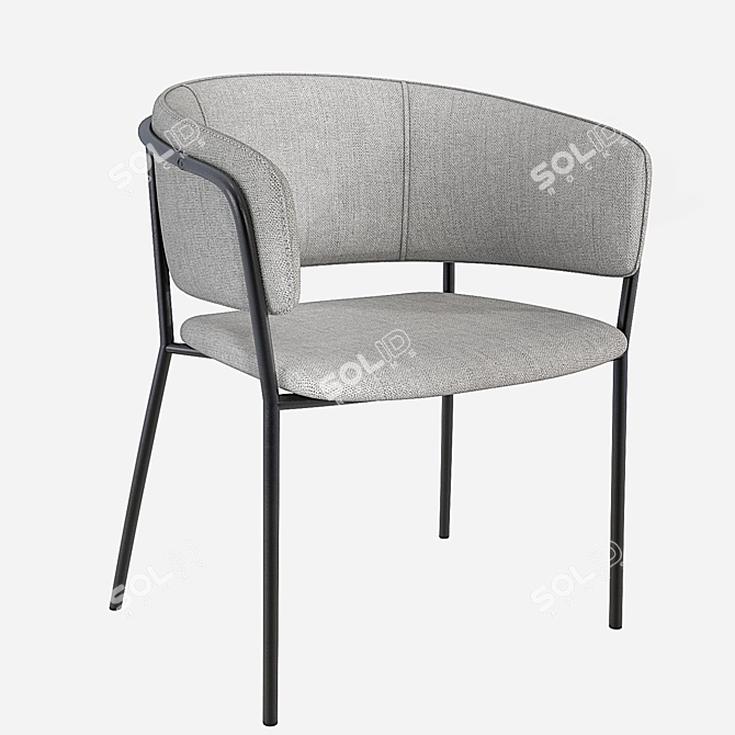 La Forma Konnie Chair: Elegant and Comfortable 3D model image 7
