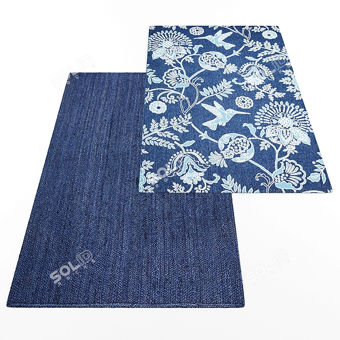 Modern Style Rug Collection 3D model image 3