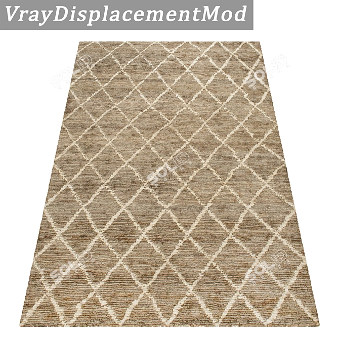 Luxury Carpet Set: High-Quality Textures 3D model image 3