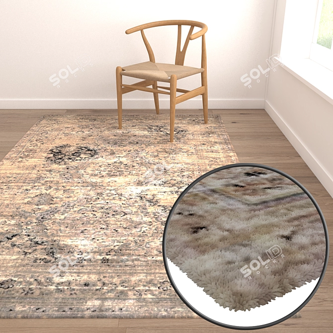 Versatile Carpets Set 1683 3D model image 5