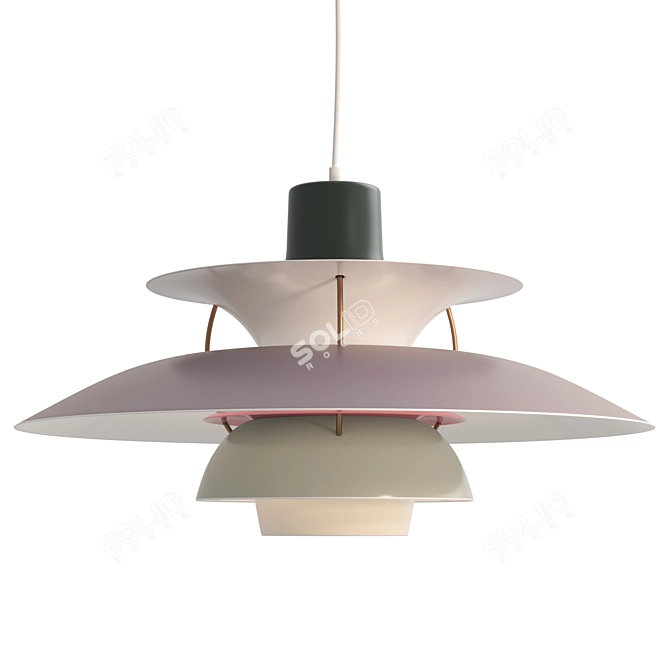 PH 5 Pendant Lamp - Louis Poulsen 3D model image 2