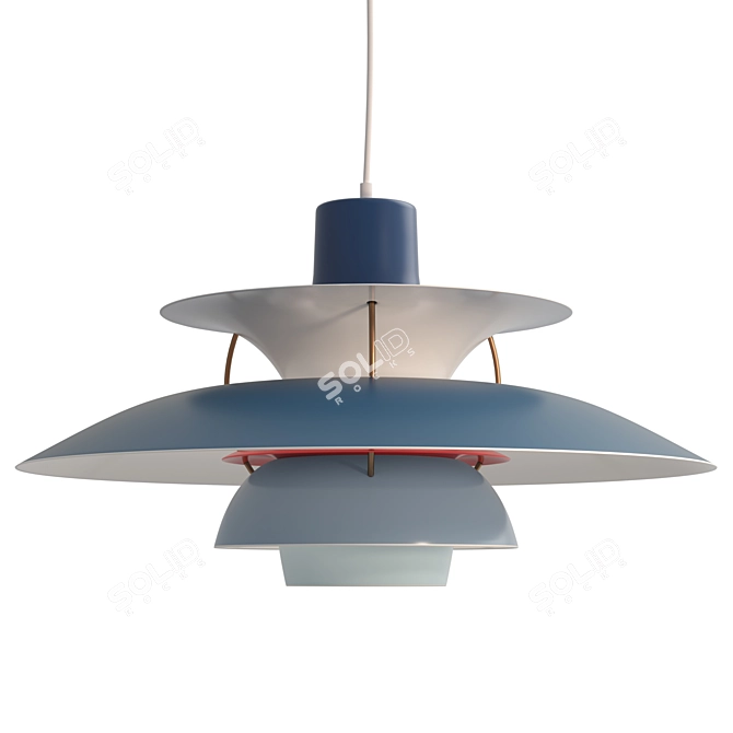 PH 5 Pendant Lamp - Louis Poulsen 3D model image 3