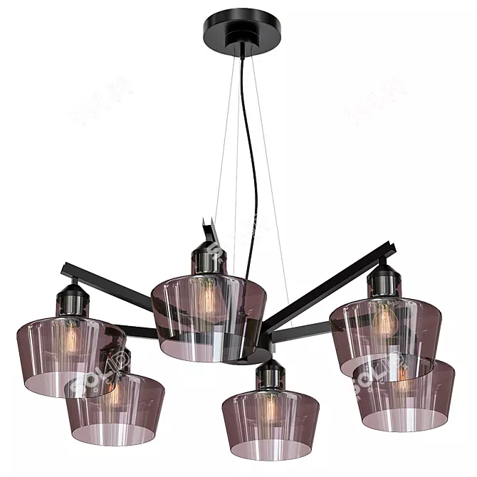 Wunderlicht Loft Pendant Light 3D model image 1