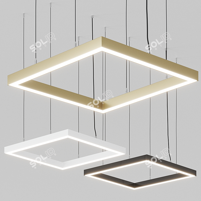 Zirkol - S Plus Pendant: Illuminating Elegance by Nemo 3D model image 1
