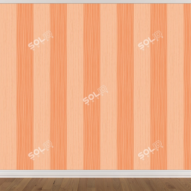 Seamless Wallpaper Set - 3 Colors 3D model image 4