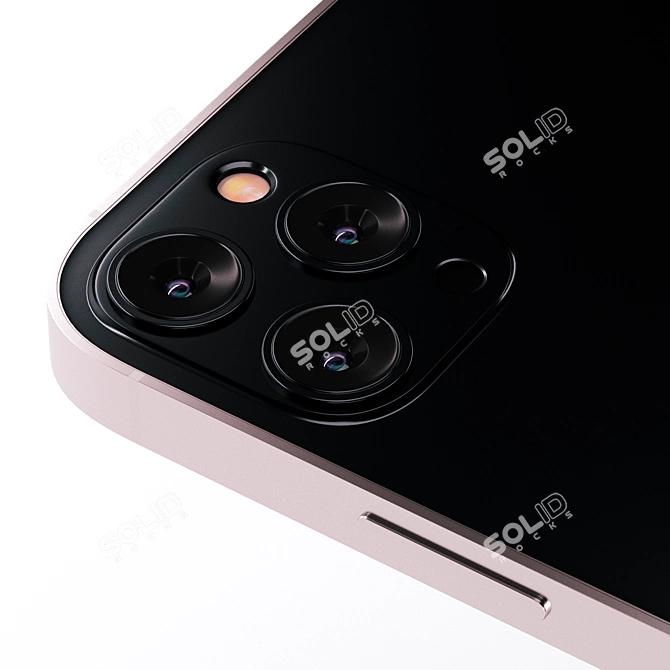 Pro-level Performance: iPhone 12 Pro 3D model image 4