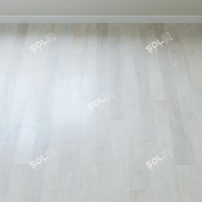 Rock Oak Laminate Flooring 3D model image 3