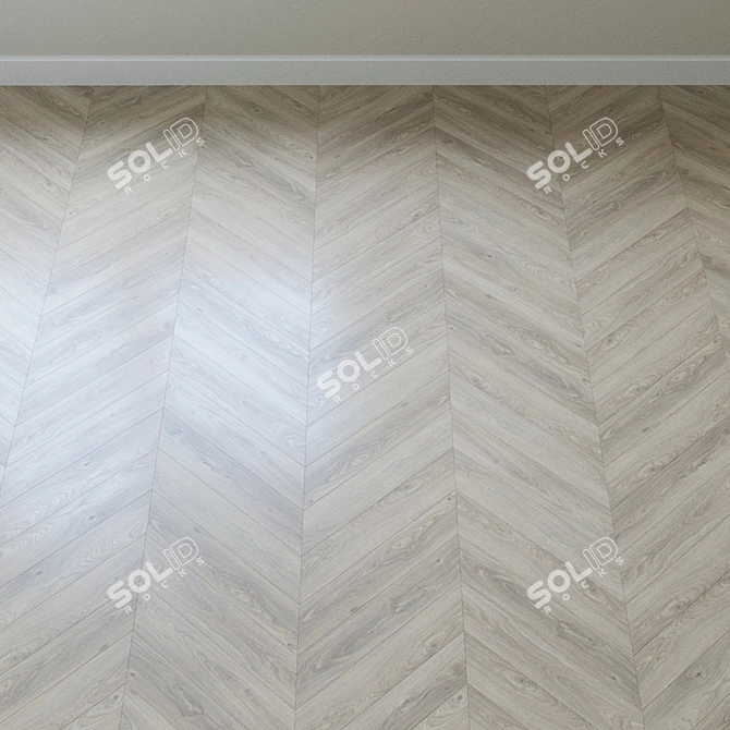 Highland Oak Laminate Flooring 3D model image 4