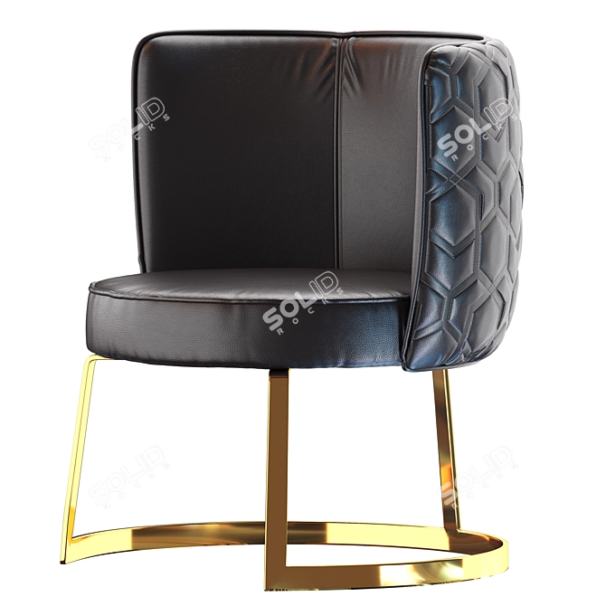 Modern Manbas Meubles Chair 3D model image 2