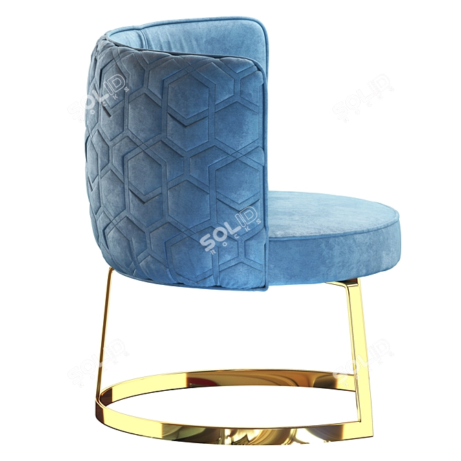 Modern Manbas Meubles Chair 3D model image 4