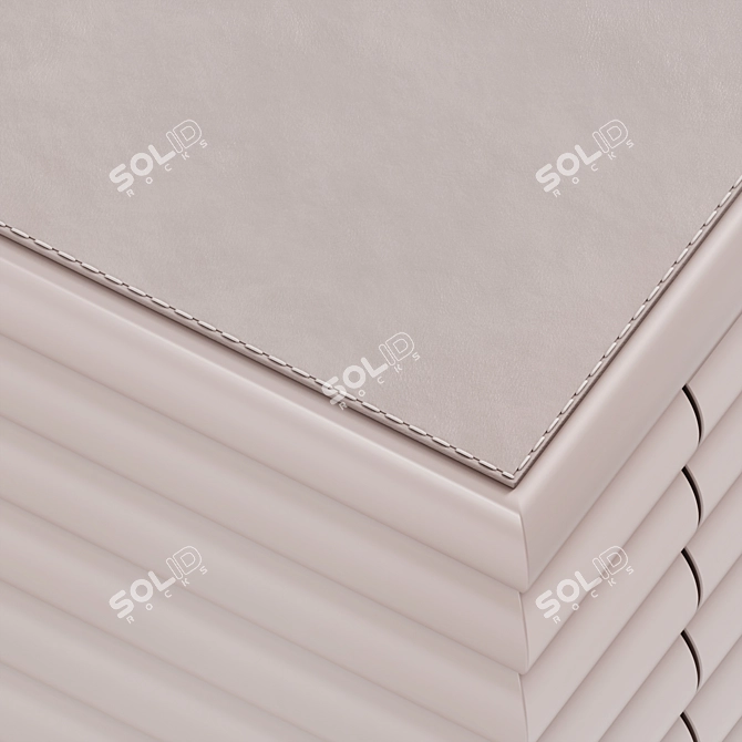 Elegant Scala Sideboard & Chest: Perfect Blend of Style and Function 3D model image 10