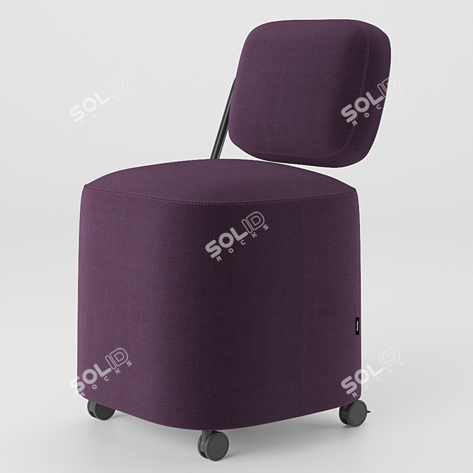 Modern Sit & Work Chair 3D model image 1