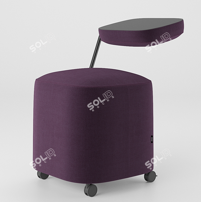 Modern Sit & Work Chair 3D model image 2