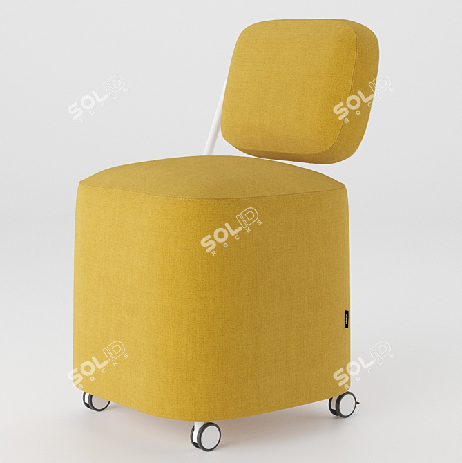 Modern Sit & Work Chair 3D model image 3