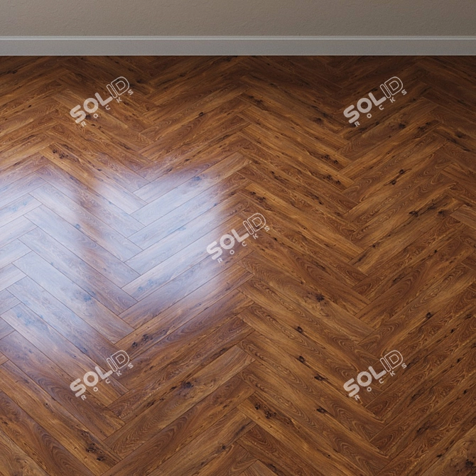 Harmonious Oak Alabama Laminate 3D model image 2