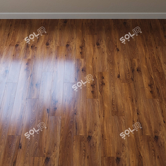 Harmonious Oak Alabama Laminate 3D model image 3