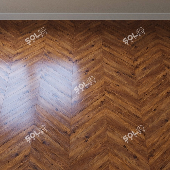 Harmonious Oak Alabama Laminate 3D model image 4