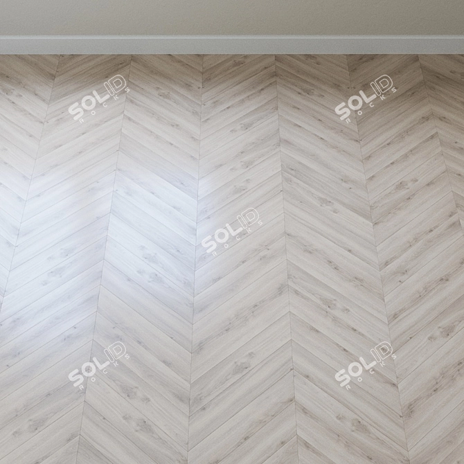 Tritty 90 Oak Emilia Light Gray 3D model image 4