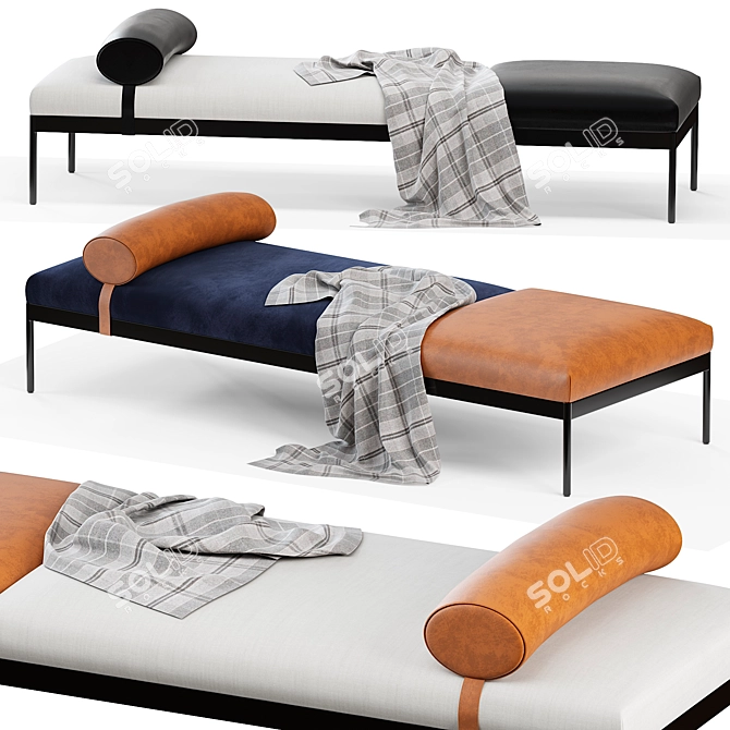 Adea Bon Daybed - Stylish and Functional Furniture 3D model image 1