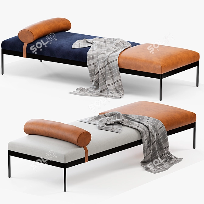 Adea Bon Daybed - Stylish and Functional Furniture 3D model image 4