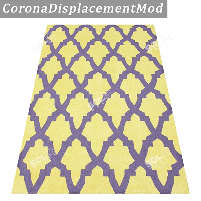 Luxury Carpet Set: High-Quality Textures - 3 Variants 3D model image 4