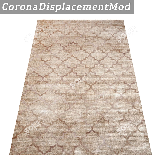 Luxury Carpets Set | High-Quality Textures 3D model image 4