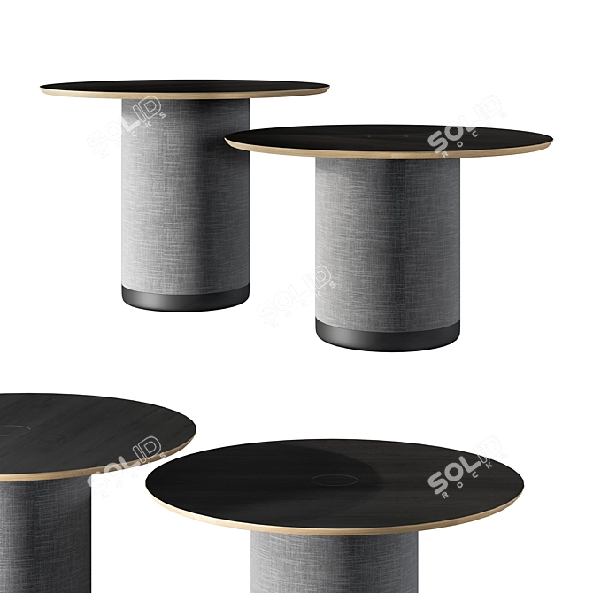 Glimakra Woof Table | Adjustable Height 3D model image 1