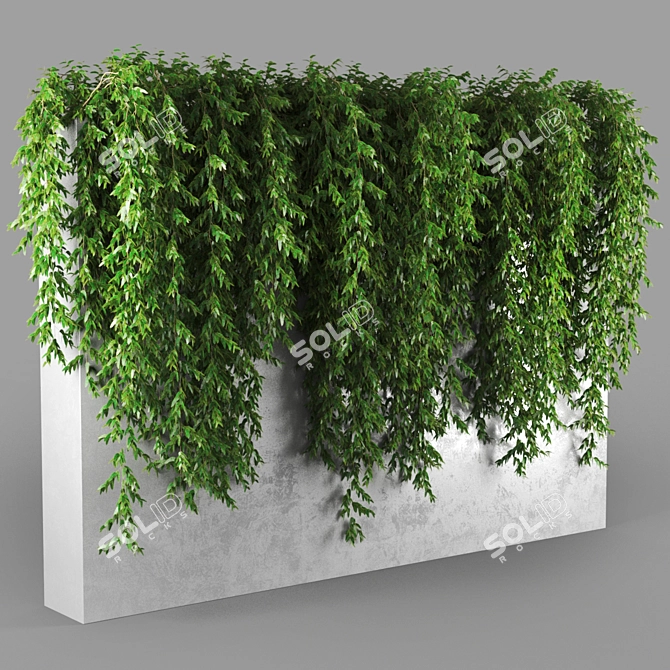 PolyCount 541k 3D Plant 3D model image 1