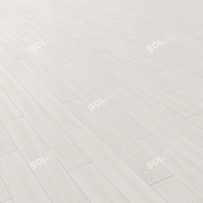 Pergo Natural Ash Flooring - Versatile Designs 3D model image 2