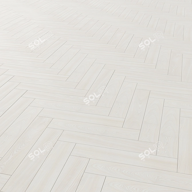 Pergo Natural Ash Flooring - Versatile Designs 3D model image 4