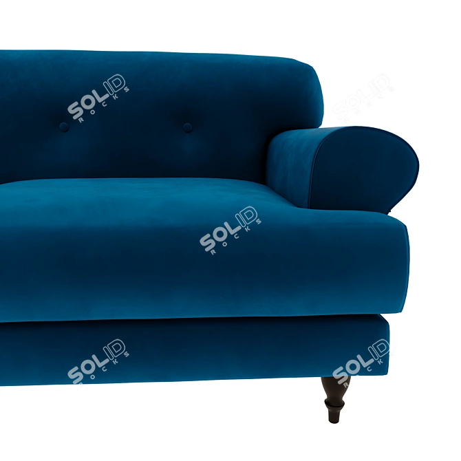 Italian Elegance: Italia Sofa 3D model image 3