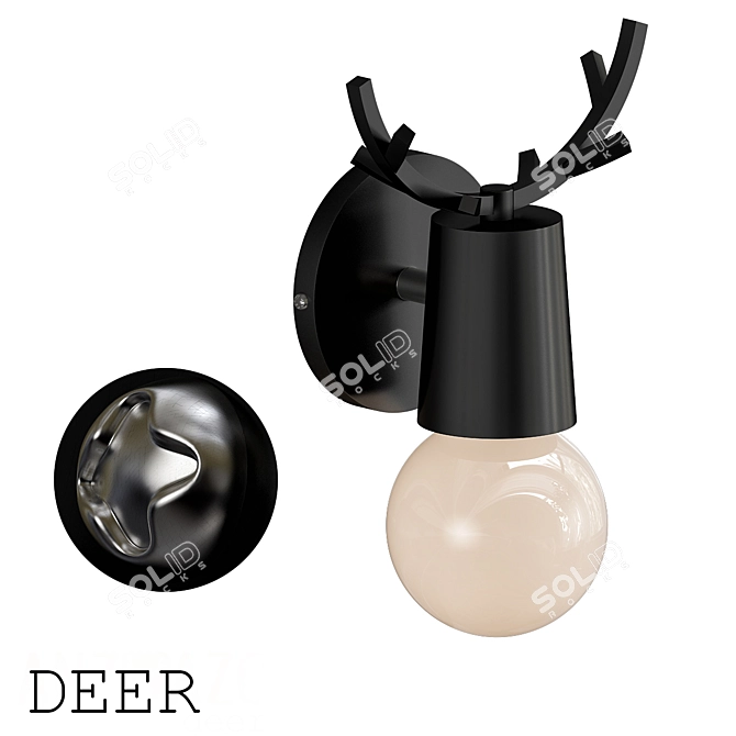 2013 Deer 3D Model | V-Ray Render 3D model image 1