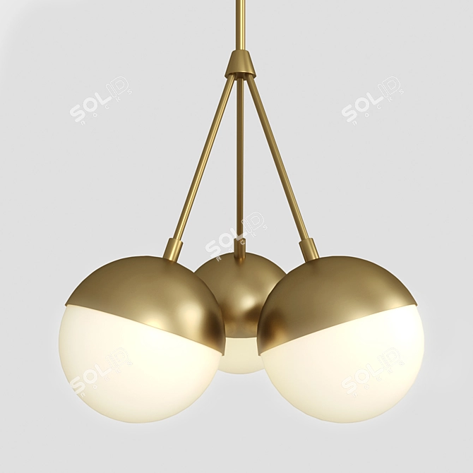 Modern Lampatron Ball 3: Unique Design 3D model image 1