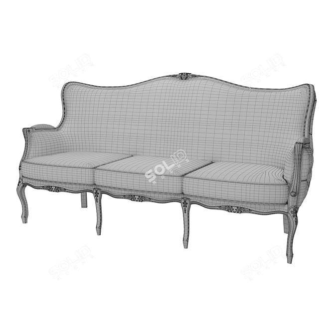 Bolero 2 & 3 Seater Sofa 3D model image 4