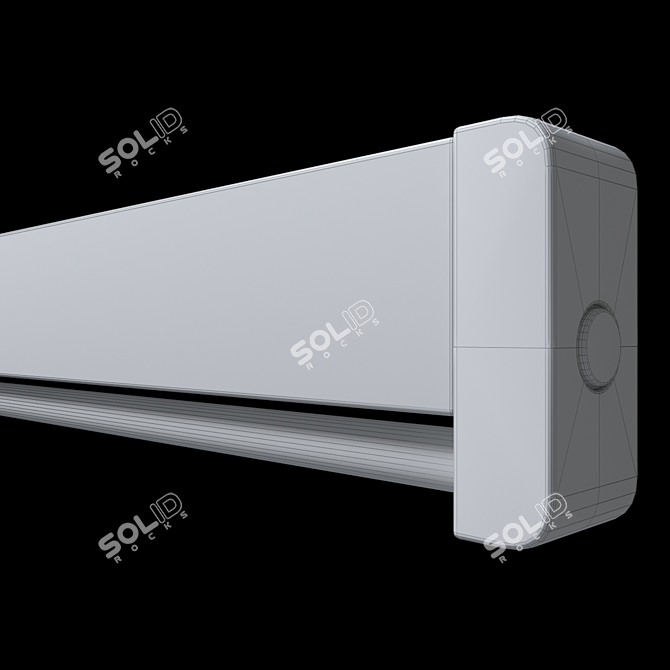 Bactericidal Irradiator AZOV OBN-75: Ultimate Germ Eliminator 3D model image 2