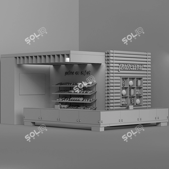 Title: Artisan Bakery Delights 3D model image 3
