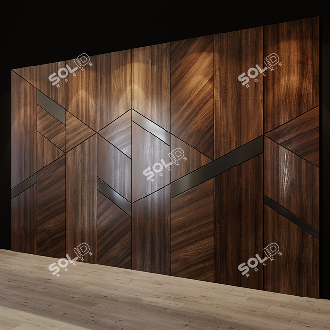 Modern Izgolovie 19 Panel 3D model image 2