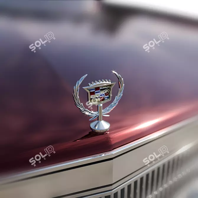 1985 Cadillac Eldorado Biarritz: Luxury at its Finest 3D model image 4