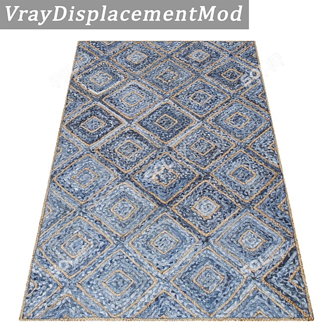 Luxury Carpet Set: Premium Textures 3D model image 3
