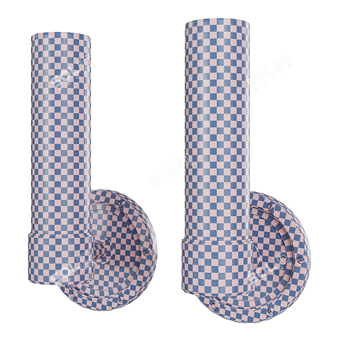 Ralph Lauren Jones Sconce: Stylish & Compact 3D model image 3