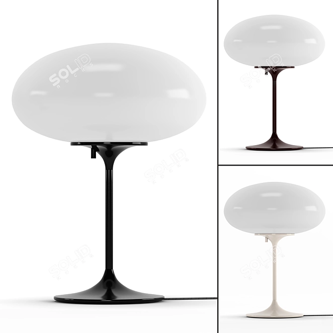 Stemlite Contemporary Table Lamp 3D model image 2