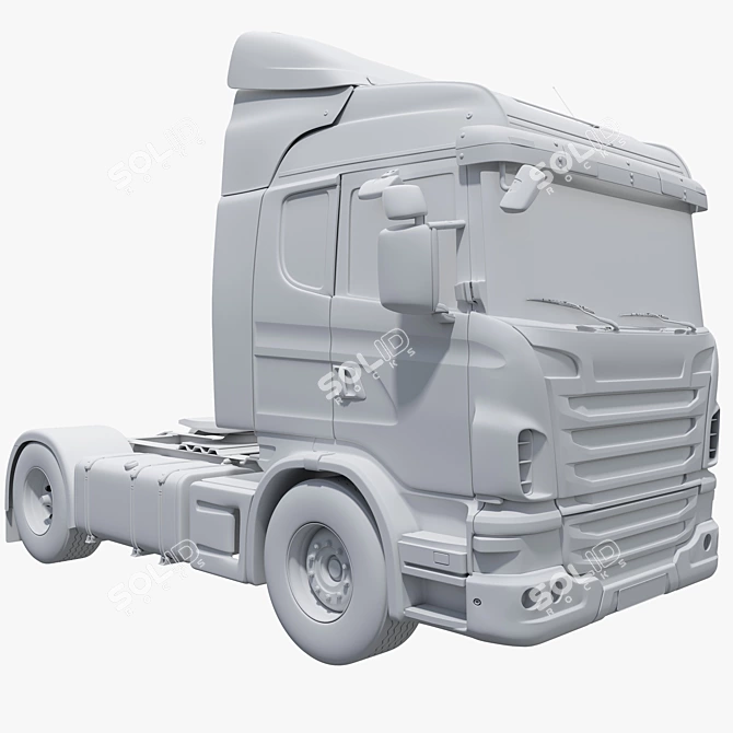 Scania G-380: Detailed 3D Truck 3D model image 7