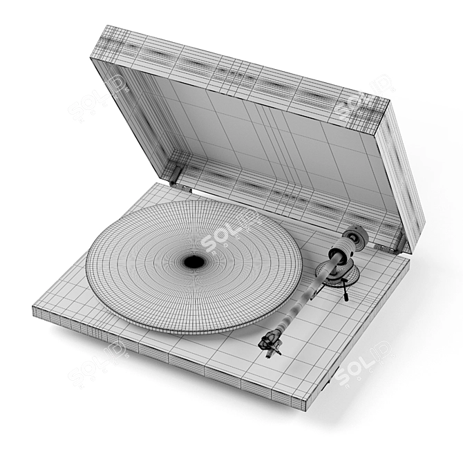Pro-Ject T1 BT: Hi-Fi Turntable 3D model image 5
