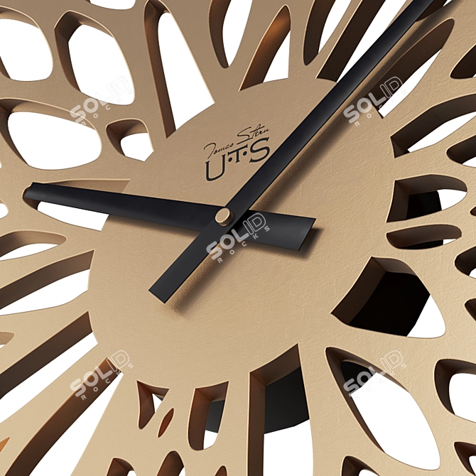 Elegant Tomas Stern Wall Clock 3D model image 2