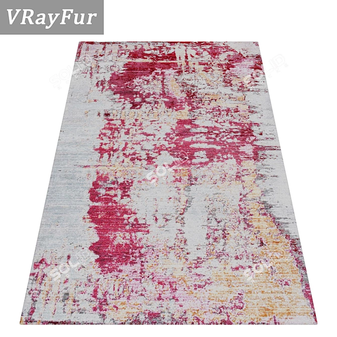 Luxury Rug Set 3D Models 3D model image 2